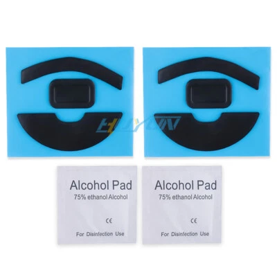 2 Sets Rounded Curved Edges Mouse Feet Skates for Razer Viper 69 8K wired mouse - Image 1 of 4