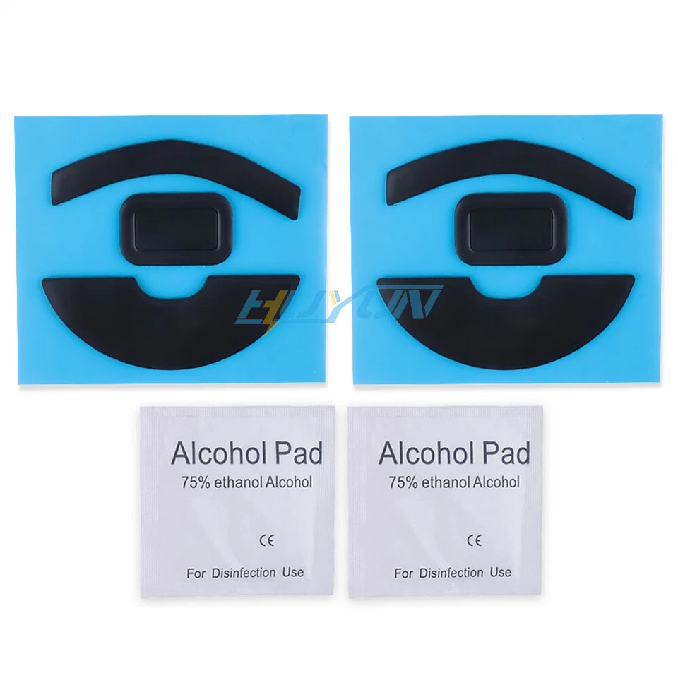 2 Sets Rounded Curved Edges Mouse Feet Skates for Razer Viper 69 8K wired mouse - Image 1 of 4