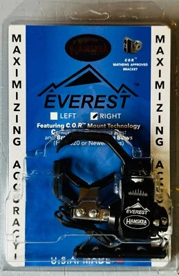 Hamskea Everest Arrow Rest Right Hand Black Mathews Approved New - Image 1 of 2