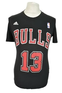 ADIDAS NBA Black Chicago Bulls T-Shirt size S Mens #13 NOAH Outdoors Outerwear - Picture 1 of 4