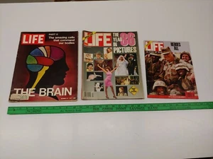 3x LIFE Magazines - 1986 The Year In Pictures, The Brain, Heroes All - Imagen 1 de 2