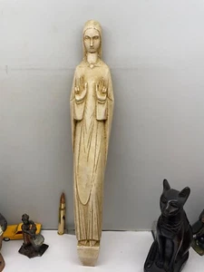 STATUETTE RELIGIEUSE EDGAR DELVAUX NOTRE DAME DE L'ISERAN - Imagen 1 de 4