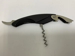 Cuchillo de sacacorchos con mango suave de goma 5,5" sin marca abridor de botellas con mango suave de 5,5 - Imagen 1 de 11