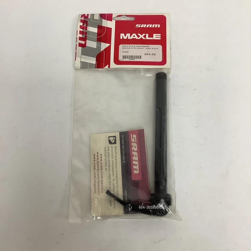 Maxle Lite Front MT 15x110 мм (длина резьбы 158 мм 9 мм, шаг M15x1,50) - Изображение 1 из 3