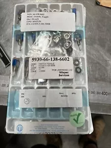 20 x Interruptor de palanca militar apem 5636 adk plano NSN 5930-66-138-6602 CC0253100300 - Imagen 1 de 6