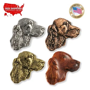Creative Pewter Designs Irish Setter Dog Lapel Pin or Magnet, D100 - Picture 1 of 9