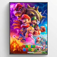 The Super Mario Bros Movie  2023 Movie Poster Wall Art A4 A3 A2