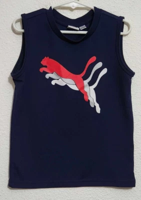 Camisa Puma para niños talla 5 sin mangas patrón Puma Foto 1 de 3