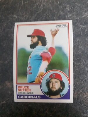 1983 O-Pee-Chee Base Bruce Sutter Card# 150 - Image 1 of 2