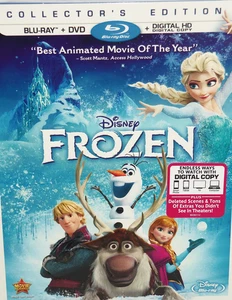 Disney Frozen Blu Ray Dvd Digital HD Copy Slipcover Collector's Edition Sealed - Picture 1 of 2