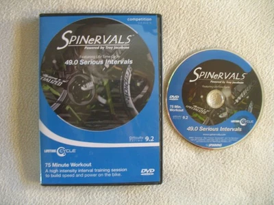 SPINERVALS Competition Series Serious Intervals Cycling Bike DVD - Image 1 of 3
