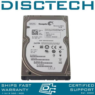Seagate 5400.6 ST980313AS / FJG84 SATA Hard Drive - Image 1 of 2