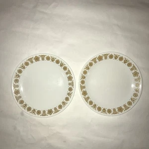 Corelle Schmetterling Gold 10,25" Essteller (2) - Bild 1 von 2