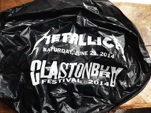 Metallica Large Black Beach Ball Glastonbury Festival Saturday June 28 2014 - Picture 1 of 8