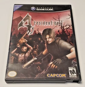 Resident Evil 4 Nintendo GameCube 2005 CIB Videospiel getestet & komplett geliefert - Bild 1 von 6