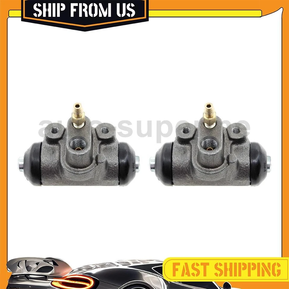 Cilindro de rueda de freno de tambor trasero 2 piezas para Mazda 626 2,5 L 1993-2002 Foto 1 de 4