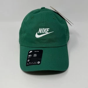 Nike Club Cap Adjustable Strap Hat Green FB5368-365 Size M/L - NEW Adult Unisex - Picture 1 of 11