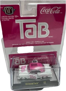 M2 Machines 1954 Chevrolet Bel Air 1:64 Coca-Cola Tab A19 Limited 2017 - Picture 1 of 6