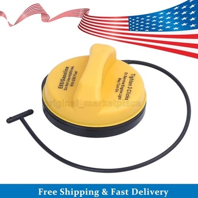 Tapa del tanque de combustible amarillo 20915990 para GMC Sierra 1500 Yukon XL Tahoe Silverado Foto 1 de 4