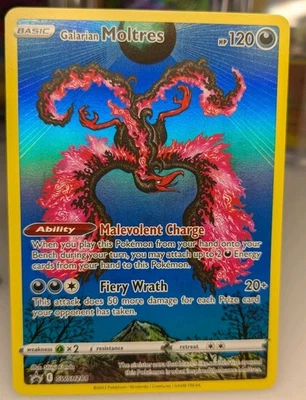Galarian Moltres SWSH284 Sword & Shield Promo Holo Pokémon TCG Card - Image 1 of 4