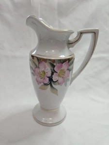 Vintage Noritake Porcelain Creamer 5.75" tall Azalea pattern - Picture 1 of 5