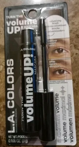L.A. Colors Turn the Volume Up! Mascara Maximum Volume Black New .106 oz.#C62103 - Picture 1 of 3