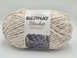 Manta Bernat hilo moteado-crema. Super voluminoso. #6 Peso. 220 yardas. - Imagen 1 de 5