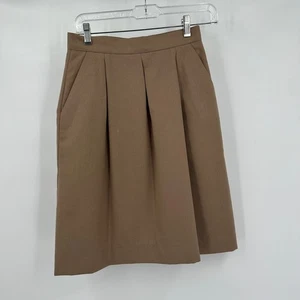Falda de lana Brooks Brothers para mujer talla 6 cápsula minimalista clásica vintage oficina - Imagen 1 de 6
