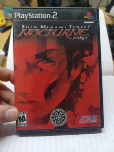Shin Megami Tensei: Nocturne (Sony Playstation 2 PS2) Completo - Probado - Imagen 1 de 5