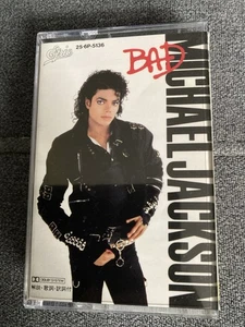 MICHAEL JACKSON - BAD - MUSIKKASSETTE - CBS / SONY JAPAN 1987 - TOPZUSTAND !!! - Bild 1 von 9