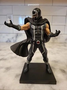 KOTOBUKIYA MARVEL NOW MAGNETO BLACK COSTUME X-MEN STATUE 1/10 SCALE ARTFX+ - Picture 1 of 4