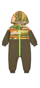 Nike One Piece Outfit Baby Boy Olive Green Size 6 Months NWT - Picture 1 of 2