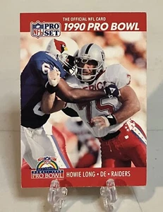 1990 Pro Set Howie Long Los Angeles Raiders #351 HOF S434 - Bild 1 von 2