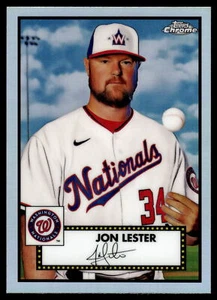 2021 Topps Chrome Platinum Anniversary Jon Lester Refractor  #231 - Picture 1 of 2