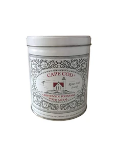 Cape Cod Metal Polish Kit mit 12 Poliertüchern, 6 Packungen * 2 in jeder - Picture 1 of 5