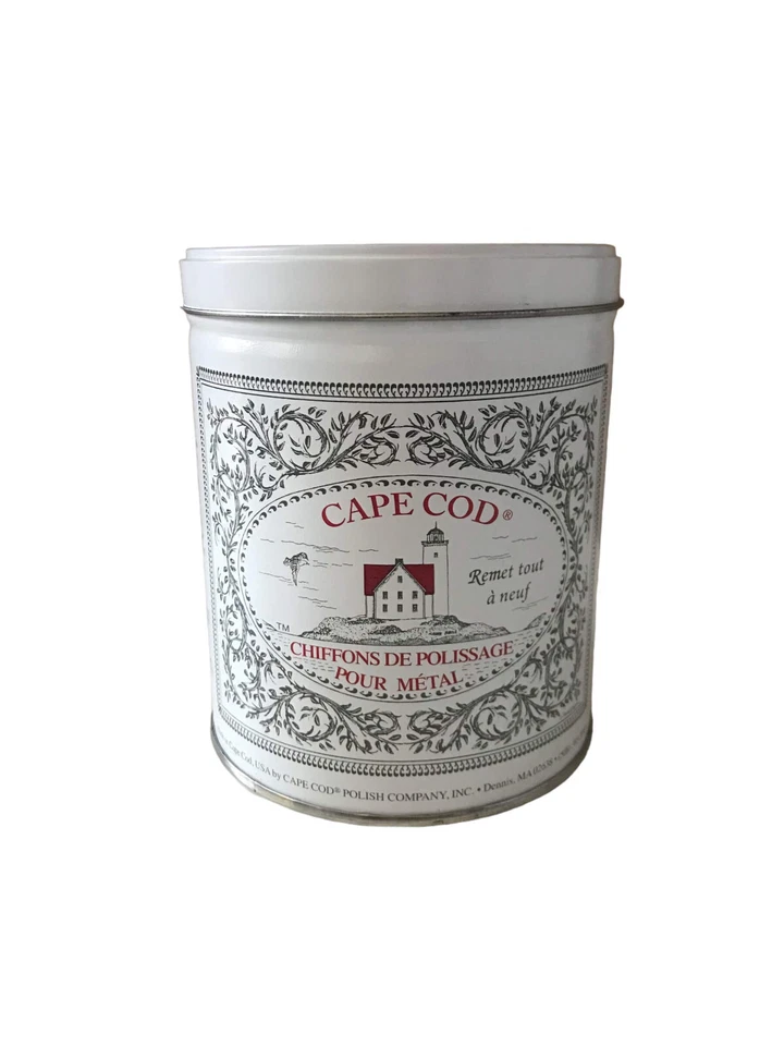 Cape Cod Metal Polish Kit mit 12 Poliertüchern, 6 Packungen * 2 in jeder - Bild 1 von 4