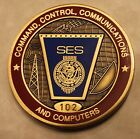 Command, Control, Communications, and Computers Serial#102 Marine Challenge Coin