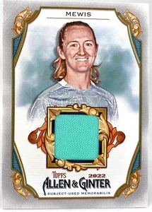 SAM MEWIS 2022 Topps Allen Ginter Relic - Picture 1 of 3
