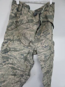 Genuine USAF pants /Tiger Stripe ABU Military Cold Weather Trousers mediun reg h - Picture 1 of 7