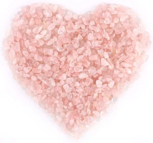 Quartz Stones Tumbled Chips Stone Crushed Crystal Natural Rocks Healing Home Ind - Picture 1 of 12