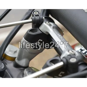 For Triumph "Premium Pull-Back Offset 30mm Handlebar Risers Pair" Scrambler 400X - Imagen 1 de 2