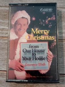 Merry Christmas From Our House To Your House Lawrence Welk Cassette Tape - Picture 1 of 4