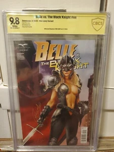 Belle Vs. The Black Knight One Shot Cbcs 9.8 Ron Leary Variant Signed By Ron... - Picture 1 of 2