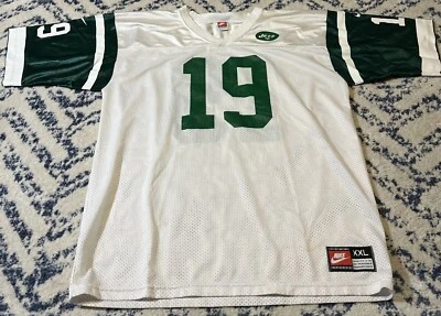 Camiseta deportiva vintage Nike Team New York Jets Keyshawn Johnson #19 visitante para hombre talla XXL Foto 1 de 4