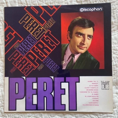 PERET "Peret" DISCOPHON 028 Classic Rumba!!! '68 Spanish Press VG+/VG+ Crucial! — 第 1/2 张图片