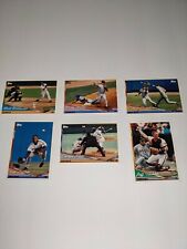 1994 Topps Pre Production Sample Set Lot of 6 Cards 
