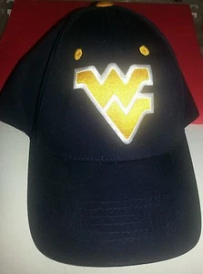 West Virginia Mountaineers Captivating Head Gear Hat Cap Adjustable - Picture 1 of 2