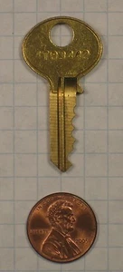 CORBIN PIN TUMBLER CUT KEY #4T83442 (TIP-TO-BOW) FROM BLANK #8618C-R1 - Bild 1 von 2