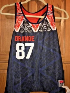 Ladies Reversible Racerback Syracuse Orange NIKE College Dodge Game 578436 NWT - Picture 1 of 1