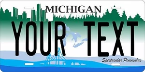 Michigan 2007 personalisiertes individuelles Nummernschild Auto Motorrad Bike - Bild 1 von 2